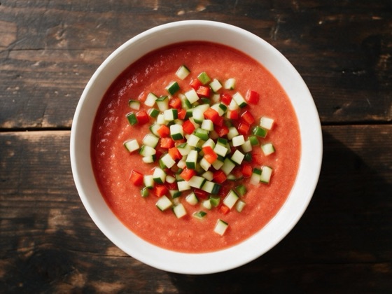 Gazpacho andaluz tradicional